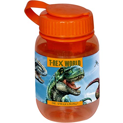 Die Spiegelburg 15641 Doppelanspitzer T-Rex World (orange, mit Kappe) von Die Spiegelburg