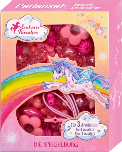Die Spiegelburg - Perlenset Rosa - Einhorn-Paradies von Die Spiegelburg