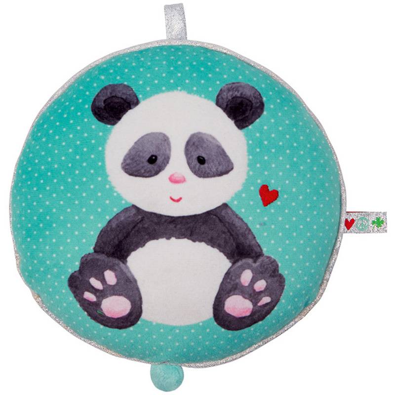 Die Spiegelburg - Spieluhr Baby Glück – Panda In Türkis/Grau von Die Spiegelburg
