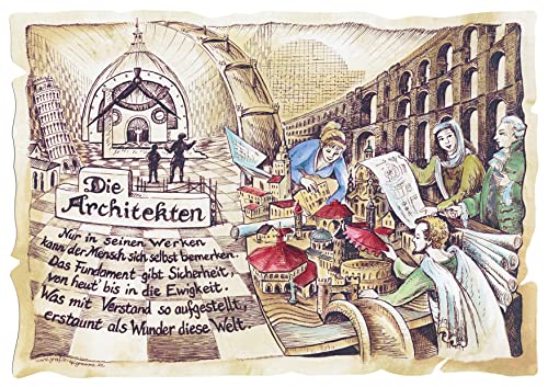 Die Staffelei Geschenk Architekt/Witziges Gedicht mit liebevoller Zeichnung auf hochwertigem Papier/besondere Geschenkidee für den Architekten Die Staffelei Geschenk Architekt/Witziges Gedicht mit liebevoller Zeichnung auf hochwertigem Papier/besondere Geschenkidee für den Architekten von Die Staffelei