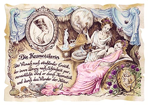 Die Staffelei Geschenk Kosmetikerin/Witziges Gedicht mit liebevoller Zeichnung auf hochwertigem Papier/besondere Geschenkidee für die Kosmetikerin Die Staffelei Geschenk Kosmetikerin/Witziges Gedicht mit liebevoller Zeichnung auf hochwertigem Papier/besondere Geschenkidee für die Kosmetikerin von Die Staffelei