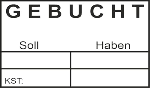 Kontierungsstempel vom Kaufhaus2010 – als Holzstempel mit Stempelkissen– Custom- (55x32 mm) in verschiedenen Ausführungen, Büro, Buchungsstempel, Firmenstempel von Die Stempel GmbH