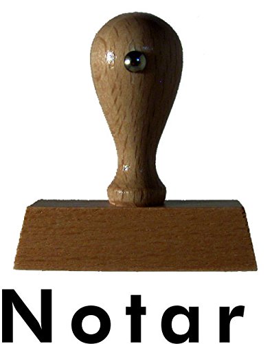 Lagerstempel/Holzstempel Notar von Kaufhaus2010 von Die Stempel GmbH