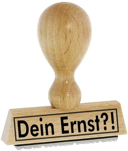 Sprüche-Stempel/Holzstempel dein ernst vom Kaufhaus2010 Sprüche-Stempel/Holzstempel dein ernst vom Kaufhaus2010 von Die Stempel GmbH