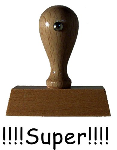 Sprüche-Stempel/Holzstempel super vom Kaufhaus2010 von Die Stempel GmbH