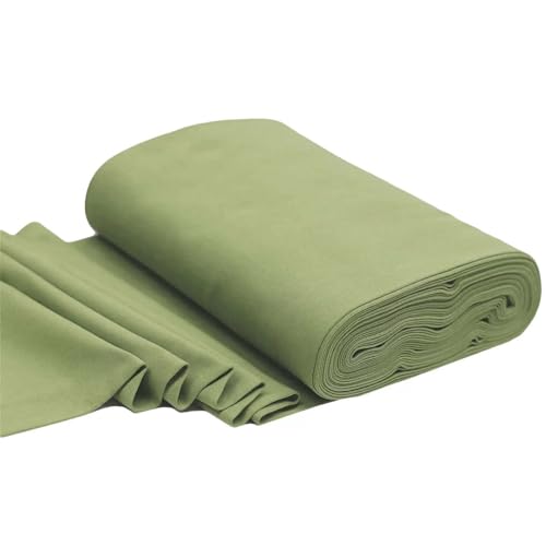 Bündchenstoff Softbündchen | Feinstrickbündchen | Schlauchware | Ökotex | Meterware | viele Farben | ab 50 cm (olive) von Die Stofftante