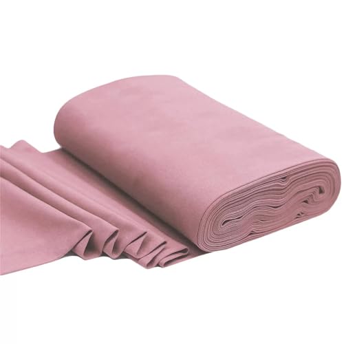 Bündchenstoff Softbündchen | Feinstrickbündchen | Schlauchware | Ökotex | Meterware | viele Farben | ab 50 cm (vintage rose) von Die Stofftante
