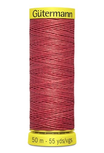 Gütermann Leinenzwirn 50 m | mehrere Farben (rot 4012) von Die Stofftante