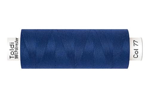 Gütermann Nähgarn Allesnäher TOLDI | 500m | Nähmaschinengarn | 40 Farben (077 royalblau) von Die Stofftante
