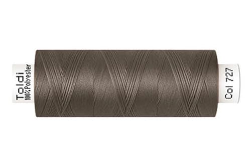 Gütermann Creativ Nähgarn TOLDI | 500m | Polyester | 40 Farben (727 schlammgrau) von Die Stofftante