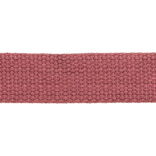 Gurtband 30mm für Taschen Taschengurtband | 100% Baumwolle | 30 mm breit | viele Farben | Meterware (dunkelrosa) von Die Stofftante