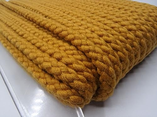 Die Stofftante Kordel Hoodiekordel 8mm Baumwolle | ab 1 m | Meterware | viele Farben (Messing) von Die Stofftante