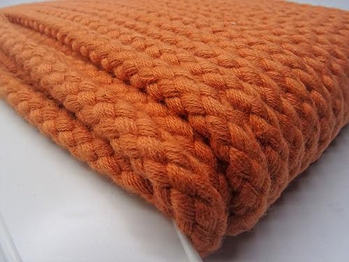 Kordel Hoodiekordel 8mm Baumwolle | ab 1 m | Meterware | viele Farben (Terracotta) von Die Stofftante