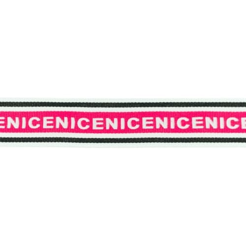 Ripsband Nice | 30 mm breit | viele Farben | ab 2 m | Meterware (fuchsia) von Die Stofftante