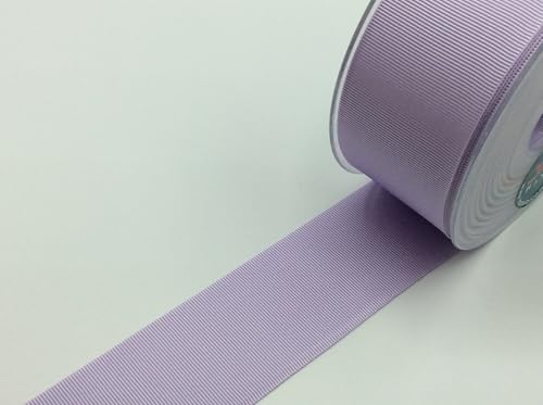 Ripsband uni | 40 mm breit | viele Farben | ab 1m | Meterware (436 orchid) von Die Stofftante