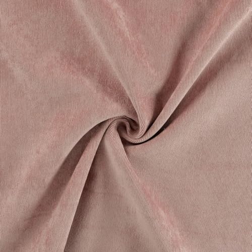 Stoff Fein-Cord 21W PA | für Bekleidung, Taschen, Kissen, Deko uvm. | ab 50 cm | Meterware | viele Farben (old rose) von Die Stofftante
