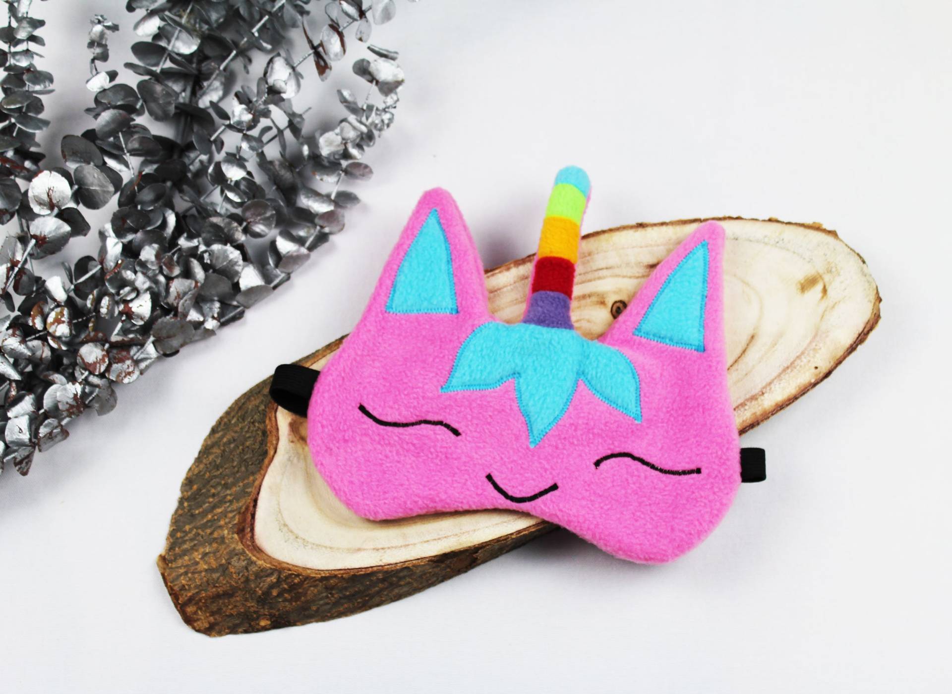Schlafmaske, Schlafbrille Einhorn Pink Türkis Regenbogen Unicorn Frauen Kinder Reise-Zubehör Reise-Accessoire Spa-Maske Augenbinde Schlafmaske, Schlafbrille Einhorn Pink Türkis Regenbogen Unicorn Frauen Kinder Reise-Zubehör Reise-Accessoire Spa-Maske Augenbinde von DieSchnukkis