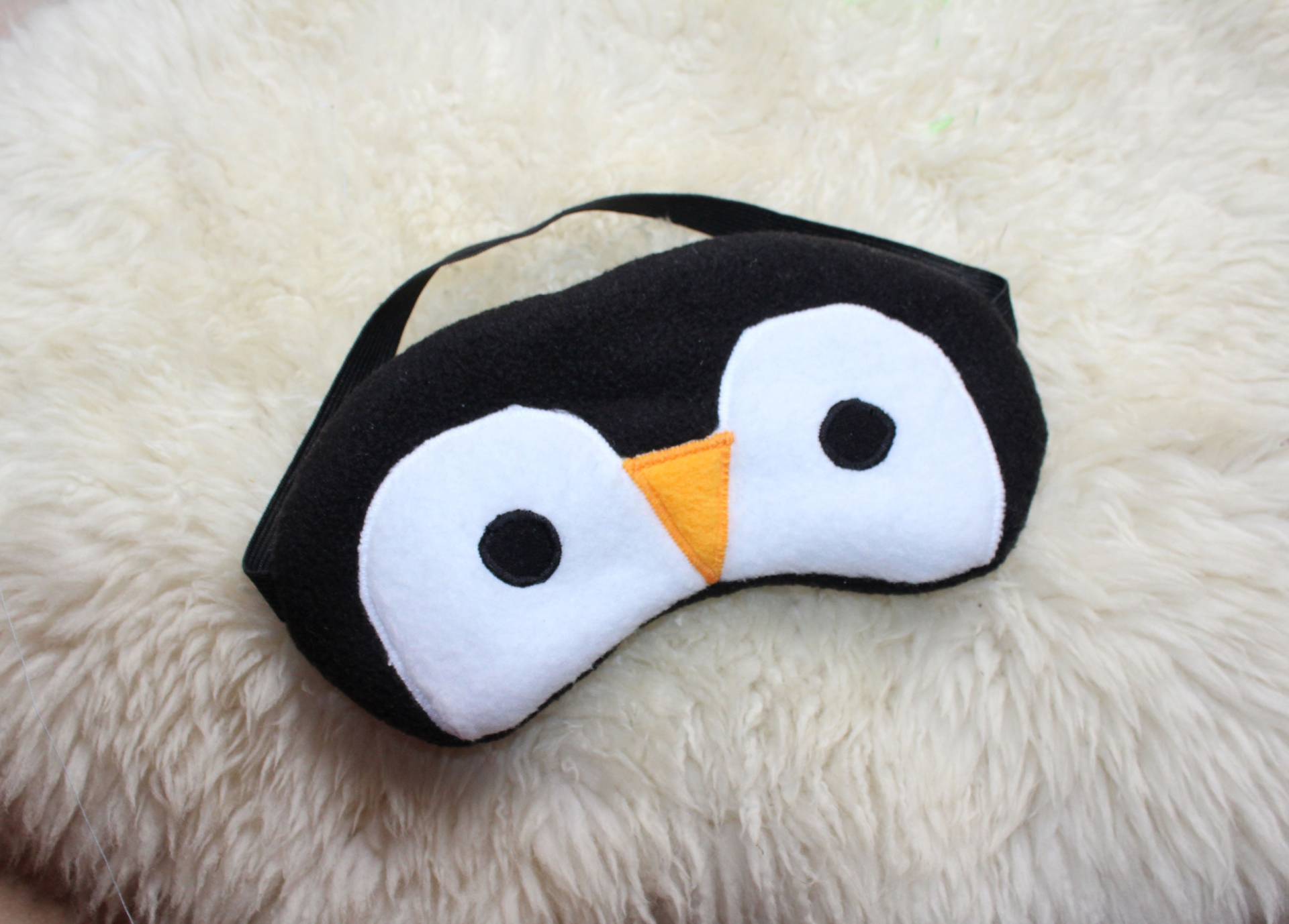 Schlafmaske, Schlafbrille Pinguin Aus Fleece Antipilling Augenbinde Reisemaske Augenmaske Kinder Frauen Männer Tierisch Lustig Schlafmaske, Schlafbrille Pinguin Aus Fleece Antipilling Augenbinde Reisemaske Augenmaske Kinder Frauen Männer Tierisch Lustig von DieSchnukkis