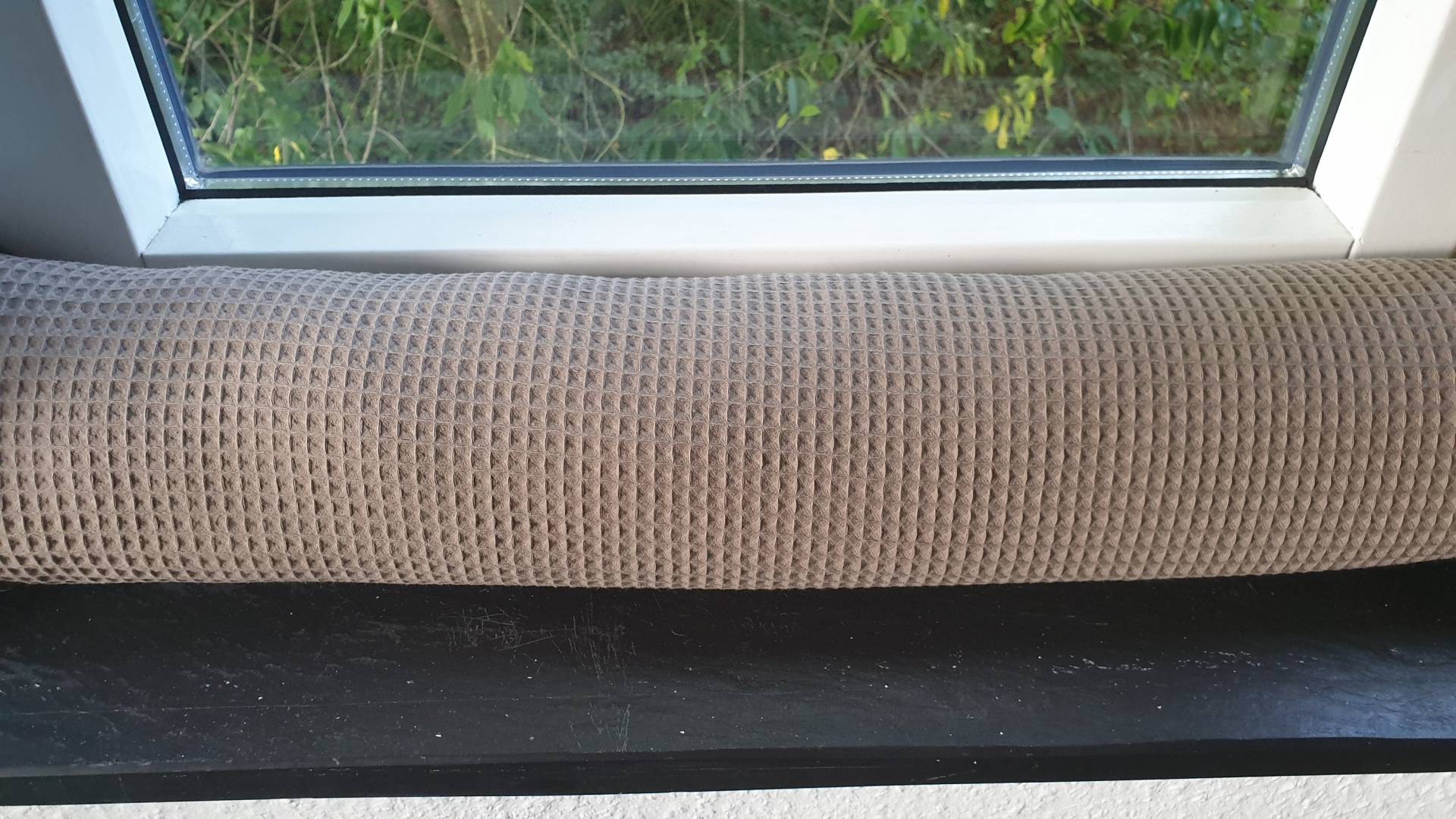 Zugluftkissen Zugluftstopper Zugluftschlange Zugluftdackel Waffelpique Beige W9 Zugluftkissen Zugluftstopper Zugluftschlange Zugluftdackel Waffelpique Beige W9 von DieWichtelstickerei