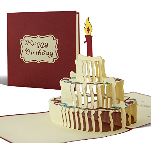 Diese-Klappkarten 3D Pop Up Karte Geburtstag mit Torte - Torte mit Kerzen Popup Karte zum Geburtstag - Tortenkarte Pop Up Effekt - Geburtstagskarte 3D Diese-Klappkarten 3D Pop Up Karte Geburtstag mit Torte - Torte mit Kerzen Popup Karte zum Geburtstag - Tortenkarte Pop Up Effekt - Geburtstagskarte 3D von Diese-Klappkarten