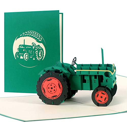 Diese-Klappkarten 3D Pop Up Karte Geburtstag mit Traktor Motiv - Traktor Popup Karte zum Geburtstag - Gutscheinkarte Pop Up Effekt Traktormotiv - Geburtstagskarte 3D Diese-Klappkarten 3D Pop Up Karte Geburtstag mit Traktor Motiv - Traktor Popup Karte zum Geburtstag - Gutscheinkarte Pop Up Effekt Traktormotiv - Geburtstagskarte 3D von Diese-Klappkarten