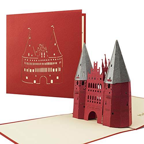 Diese-Klappkarten 3D Pop Up Karte Reisegutschein - Geschenk Verpackung für Reisegutschein mit Umschlag - 3D PopUp Geschenk Karte für eine Reise - Geschenkkarte mit Motiv - Perlachturm Augsburg Diese-Klappkarten 3D Pop Up Karte Reisegutschein - Geschenk Verpackung für Reisegutschein mit Umschlag - 3D PopUp Geschenk Karte für eine Reise - Geschenkkarte mit Motiv - Perlachturm Augsburg von Diese-Klappkarten