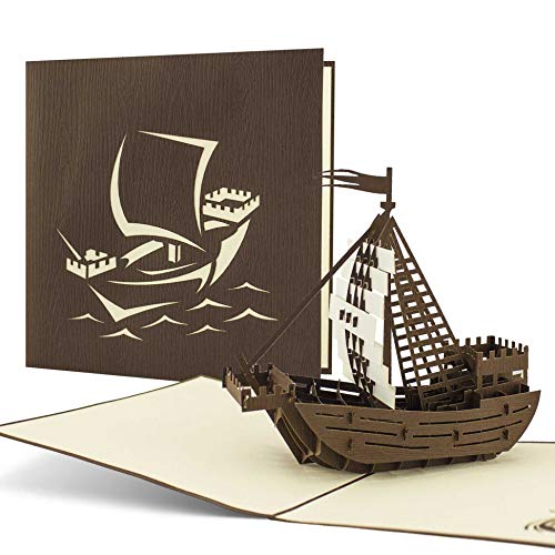Diese-Klappkarten Originelle Schiffskarte mit Kogge, maritim, Geburtstagskarte B09 Diese-Klappkarten Originelle Schiffskarte mit Kogge, maritim, Geburtstagskarte B09 von Diese-Klappkarten