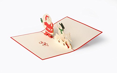 Diese-Klappkarten Weihnachten Fröhliche Santa trifft Schneemann 3D Pop-Up Karte | Lustig Froh Weihnachtskarte mit Umschlag W24 Diese-Klappkarten Weihnachten Fröhliche Santa trifft Schneemann 3D Pop-Up Karte | Lustig Froh Weihnachtskarte mit Umschlag W24 von Diese-Klappkarten