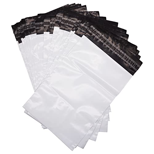 (10 Stück) Weiß 600 x 900 mm Versandtaschen Kunststoff Selbstversiegelnde Briefumschläge Poly-Versandbeutel Verpackungsmailsäcke (10, 600 x 900 mm) von Diforma
