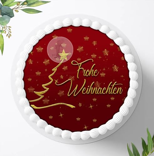 Essbares Foto für Torten, Tortenbild, Weihnachten, Tortenaufleger - Super Qualität, 0016W Essbares Foto für Torten, Tortenbild, Weihnachten, Tortenaufleger - Super Qualität, 0016W von Digital-on