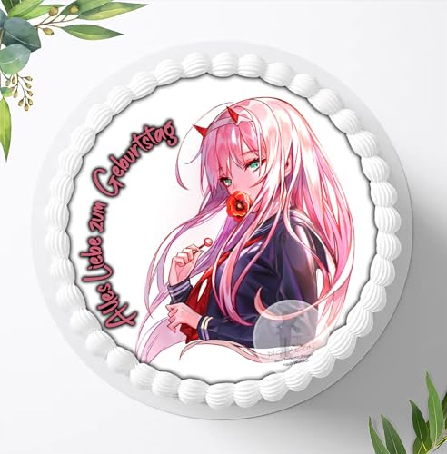 Für den Geburtstag ein Tortenbild, Zuckerbild mit dem Motiv: Manga Anime, Essbares Foto für Torten, Fondant, Tortenaufleger Ø 20cm, 0863w Für den Geburtstag ein Tortenbild, Zuckerbild mit dem Motiv: Manga Anime, Essbares Foto für Torten, Fondant, Tortenaufleger Ø 20cm, 0863w von Digital-on