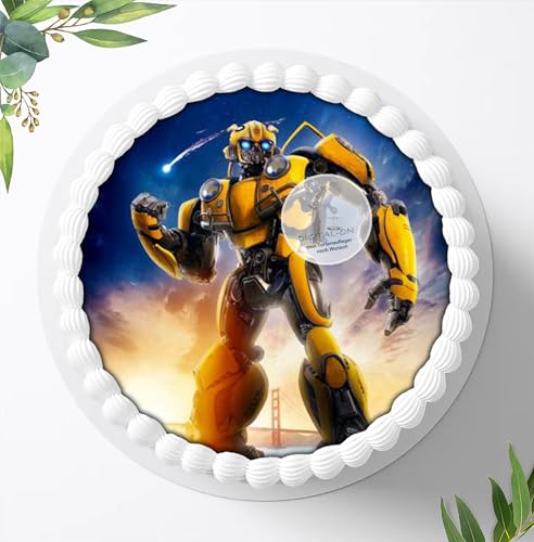 Für den Geburtstag ein Tortenbild, Zuckerbild mit dem Motiv: Transformers, Essbares Foto für Torten, Fondant, Tortenaufleger Ø 20cm, 0595w Für den Geburtstag ein Tortenbild, Zuckerbild mit dem Motiv: Transformers, Essbares Foto für Torten, Fondant, Tortenaufleger Ø 20cm, 0595w von Digital-on