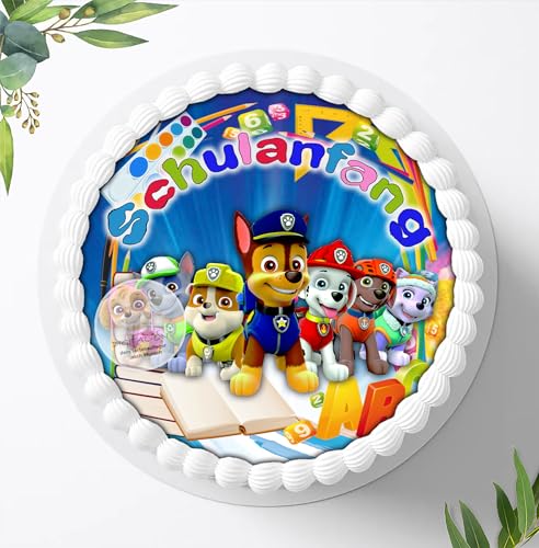 Tortenaufleger für Fototorte zum Schulanfang, Tortenbild Fondant Ø 20cm / 0203w Tortenaufleger für Fototorte zum Schulanfang, Tortenbild Fondant Ø 20cm / 0203w von Digital-on