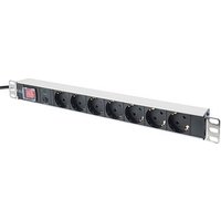 DIGITUS DN-95403 7-fach Steckdosenleiste für Serverschrank 2,0 m schwarz DIGITUS DN-95403 7-fach Steckdosenleiste für Serverschrank 2,0 m schwarz von Digitus