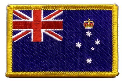 Aufnäher Patch Flagge Australien Victoria - 8 x 6 cm Aufnäher Patch Flagge Australien Victoria - 8 x 6 cm von Digni