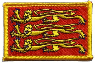 Aufnäher Patch Flagge Großbritannien Richard Löwenherz - 8 x 6 cm von Digni