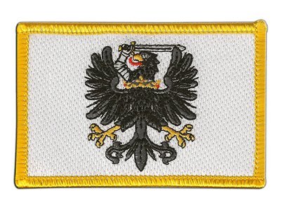 Aufnäher Patch Flagge Preußen königlich 1466-8 x 6 cm von Digni