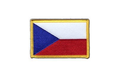 Aufnäher Patch Flagge Tschechische Republik - 8 x 6 cm von Digni