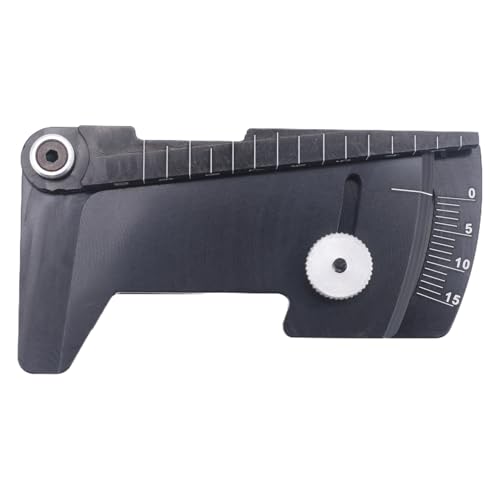 Diheohg 1 StüCk Metall Sturz Messer & HöHenmesser Werkzeug/Lineal für Einstellen der HöHe und des Felgen Sturzes RC Modell Auto,Schwarz Diheohg 1 StüCk Metall Sturz Messer & HöHenmesser Werkzeug/Lineal für Einstellen der HöHe und des Felgen Sturzes RC Modell Auto,Schwarz von Diheohg