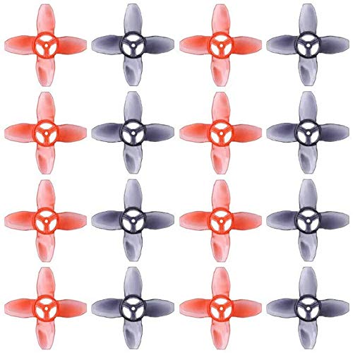 Diheohg 16 StüCk für Avan Tinyhawk TH Turtlemode Propeller 40 Mm 4-Blatt 1,5 Mm Loch, für 0802 Motor Indoor FPV Racing Drone Diheohg 16 StüCk für Avan Tinyhawk TH Turtlemode Propeller 40 Mm 4-Blatt 1,5 Mm Loch, für 0802 Motor Indoor FPV Racing Drone von Diheohg