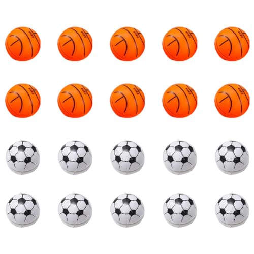Diheohg Fußball Basketball Kindergeburtstag Pinata Füller Schulpreise Goodie Bag Thema Yo Yo Bälle 20 Stück von Diheohg