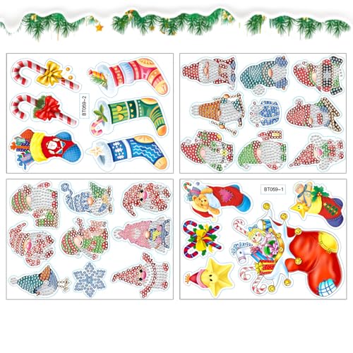29 Stück Weihnachten Diamond Painting Aufkleber Kits für Kinder Kleine Weihnachten Diamond Art Painting Aufkleber Weihnachtsmann 5d Diy Art Craft Strass Aufkleber Kit für Anfänger Weihnachtsfeier Deko 29 Stück Weihnachten Diamond Painting Aufkleber Kits für Kinder Kleine Weihnachten Diamond Art Painting Aufkleber Weihnachtsmann 5d Diy Art Craft Strass Aufkleber Kit für Anfänger Weihnachtsfeier Deko von DiiWmme