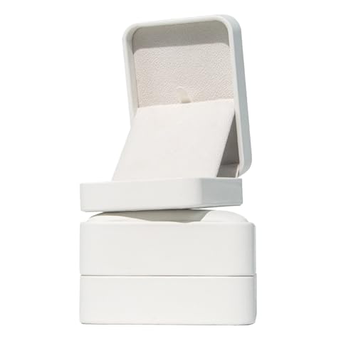 DiiWmme Schmuckkästchen, Armband, Anhänger, Halskette, Geschenkbox, kleine Geschenkboxen für Schmuck, Schmuck-Display-Boxen, Anhänger-Aufbewahrungsbox, Organizer für Geburtstag, Hochzeit, Weiß DiiWmme Schmuckkästchen, Armband, Anhänger, Halskette, Geschenkbox, kleine Geschenkboxen für Schmuck, Schmuck-Display-Boxen, Anhänger-Aufbewahrungsbox, Organizer für Geburtstag, Hochzeit, Weiß von DiiWmme