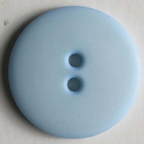 6 Stück: Modeknopf - Größe: 20mm - Farbe: blau von Dill Buttons