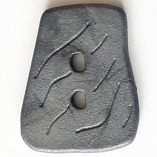 Polyamidknopf mit 2 Löchern - Größe: 35mm - Farbe: grau - Art.Nr. 388725 von Dill Buttons
