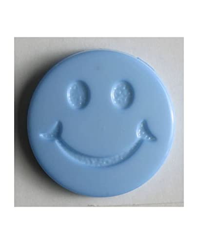 Kinderknöpfe 15 mm blau 1 St von Dill