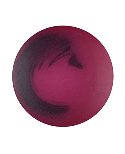 Knopf Knöpfe Polyesterknopf Marmoreffekt mit Flacher eingearbeiteter Öse 1 Stck. Dill Pink 20 mm von Dill
