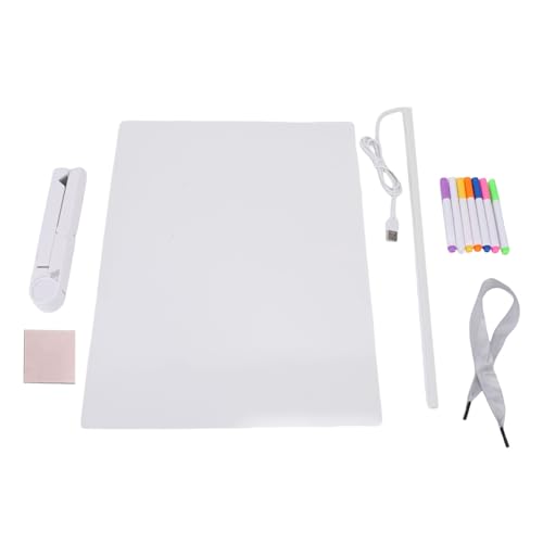 Dilwe LED -Notizbrett mit Farben, Großem Acryl -leuchtend Acryl -trockener Löwenzeichnungsbretter Zum Schreiben auf Großes Schreiben Dilwe LED -Notizbrett mit Farben, Großem Acryl -leuchtend Acryl -trockener Löwenzeichnungsbretter Zum Schreiben auf Großes Schreiben von Dilwe