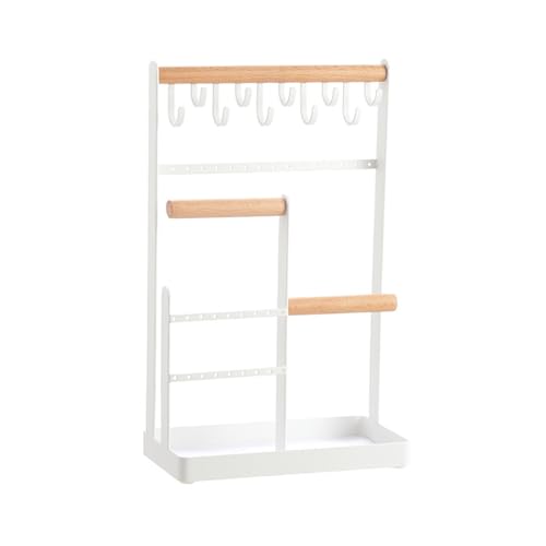 Dilwe Schmuckständer Display Organizer Halter, Halskettenohrring, Elegant, Langlebig, Platzsparend, für Schlafzimmerdekoration von Dilwe
