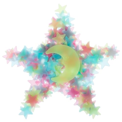 Dimeho 3D Leuchtsterne 201 Stück Leuchtende Sterne Wandsticker im Dunkelen für Decke Dunkeln Leuchtende Stern und Mondaufkleber Leuchtaufkleber für Geschenke Kinderzimmer Sternenhimmel Raumdekoration Dimeho 3D Leuchtsterne 201 Stück Leuchtende Sterne Wandsticker im Dunkelen für Decke Dunkeln Leuchtende Stern und Mondaufkleber Leuchtaufkleber für Geschenke Kinderzimmer Sternenhimmel Raumdekoration von Dimeho